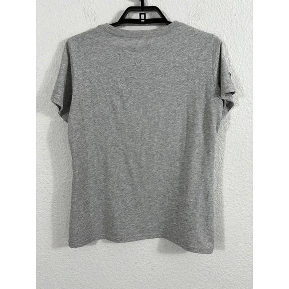 Kate Spade Gray Short Sleeve Tee with Tiger Patch - Picture 10 of 10
